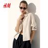  H&M 亚麻混纺 女士衬衫