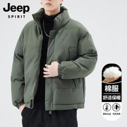 JEEP SPIRIT 男士棉服 冬季加厚保暖外套