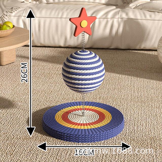 瓜洲牧 彩虹星空逗猫棒26cm