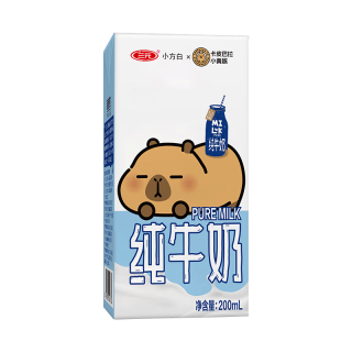 三元 100%生牛乳 纯牛奶  200ml*24盒 箱装