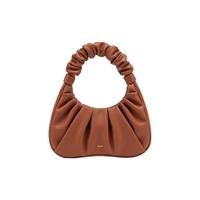 JW PEI Gabbi系列 女士手提云朵包 2T03 深棕色羊纹 中号