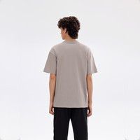 萨洛蒙 SALOMON LOGO RX TEE 透气舒适 空灵棕 S 170/92A 短袖T恤