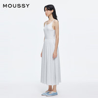 MOUSSY 针织背心连衣裙 180杢灰色 均码