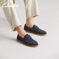Clarks 匠心系列 男士轻盈舒适通勤透气缓震休闲鞋 261775017 海军蓝 43