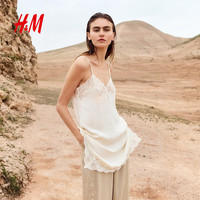  H&M 蕾丝边 女士连衣裙 M 165/96