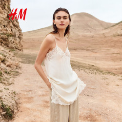 H&M 蕾丝边 女士连衣裙 M 165/96