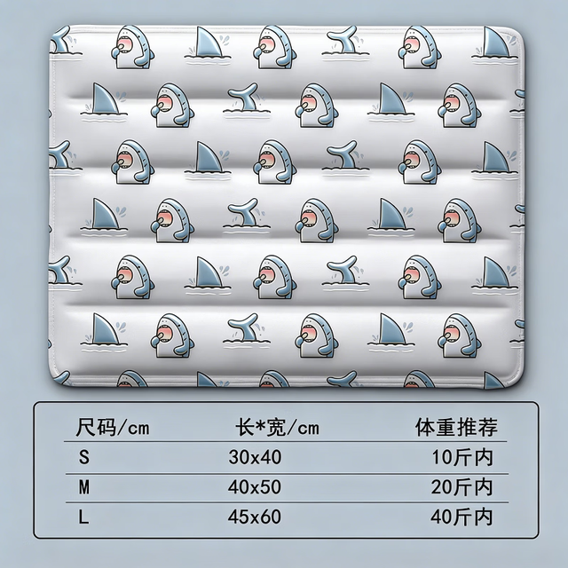 瓜洲牧 可拆洗透气宠物夏季冰垫