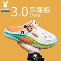 PLAYBOY 男士包头凉鞋 洞洞鞋 2026
