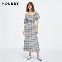 MOUSSY 法式田园风格泡泡袖连衣裙 028ISZ33-0771