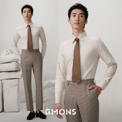 吉约蒙 男士长袖衬衫 GCS0356
