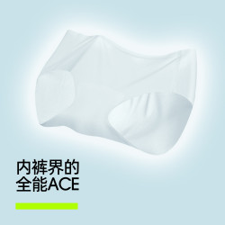 YOUKESHU 冰丝内裤女夏季凉感10A  3条