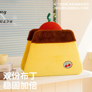 ZEZE 樱桃布丁猫抓球 立式耐磨不掉屑 39*25.5*44cm