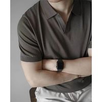 GERAFMIA 冰丝凉感免烫 男士短袖Polo衫