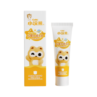  小浣熊 不含氟护齿 儿童牙刷套装  50g草莓牙膏【1支装】 41-90g -