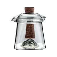 禾艾苏 KC833 耐热玻璃盖碗 300ml 茶壶