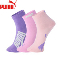 PUMA 女士中筒袜 运动休闲款 008 3双装