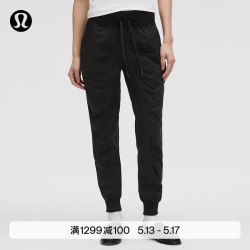 lululemon 丨Dance Studio 女士中腰运动裤 LW5EZUA 黑色