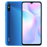 小米 MI）Redmi 9A 4G通 5000mAh长循环大电量 手机 晴空蓝 4GB+64GB国行标配