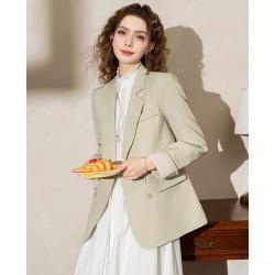 Et Boite 拼接条纹袖口小西装外套女2026春季新款高级感时尚休闲小西服