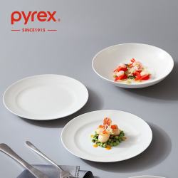 Pyrex 康宁Pyrex纯白骨瓷饭碗