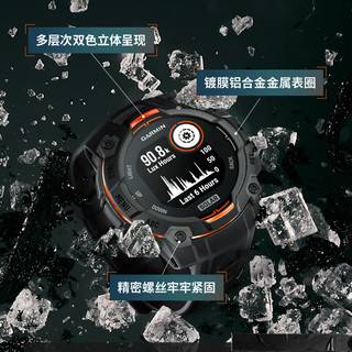 佳明 Instinct 3 太阳能版 石墨灰 50mm 户外运动智能手表