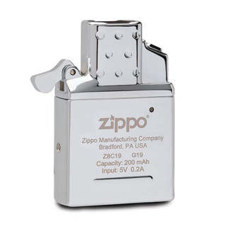 ZIPPO 防风煤油打火机 电弧内胆通用 送老公男友生日礼 内胆*1小黑盒*1