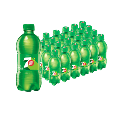 百事 可乐7喜柠檬味汽水 300ml*24瓶
