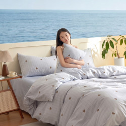 多喜爱 微醺海风纯棉被套 152cm×218cm