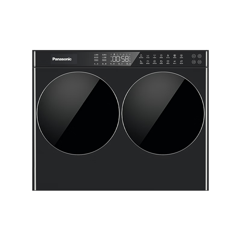 Panasonic 松下 白月光搭搭系列 XQG20-AD28D 迷你洗烘一体机 2kg