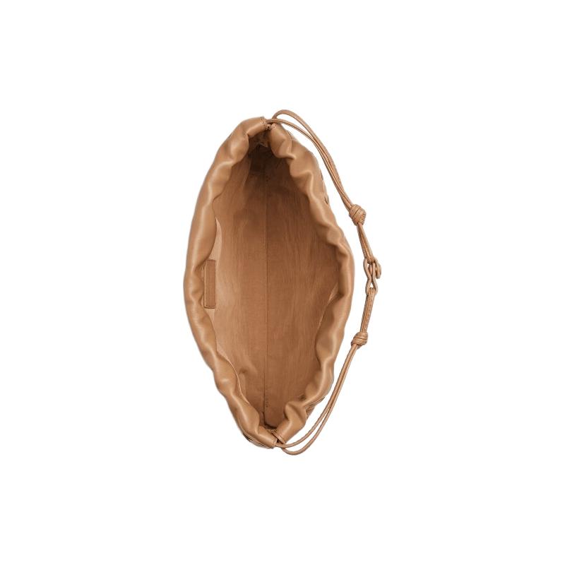 BOTTEGA VENETA 葆蝶家 Dustbag迷你腋下包 浅棕色