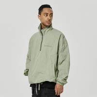ROCAWEAR 男女情侣款防晒衣 拉链机车运动宽松薄款透气外套