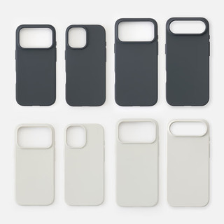 MUJI 再生TPU iPhone17 pro 手机壳 灰白色
