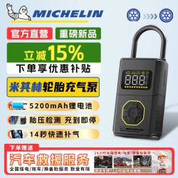 米其林 ME5501 车载充气泵 便携式高压打气泵
