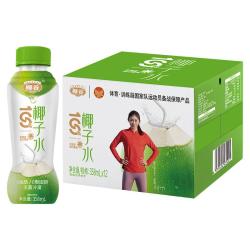 椰谷 YEGU）100%纯椰子水358ML*12瓶天然电解质椰青水0脂0胆固醇饮品整箱