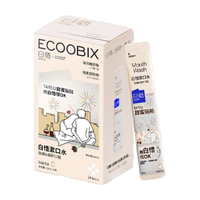 白惜 漱口水 12ml*20条 白桃乌龙