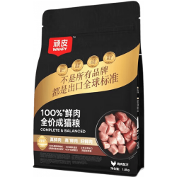 顽皮 100%鲜肉猫粮冻干猫粮营养美毛全价成猫粮小金盾 低敏鸡肉-100%鲜肉-10kg