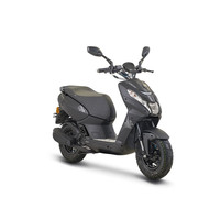 标致 STREETZONE 50cc 复古城市通勤踏板摩托车 曜岩黑