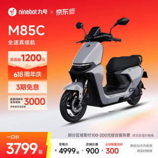 九号 远航家M85C 电动摩托车 门店自提