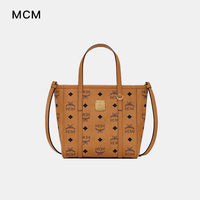 MCM Toni Visetos系列 女士购物袋 MWPAATN04CO001 干邑色 迷你