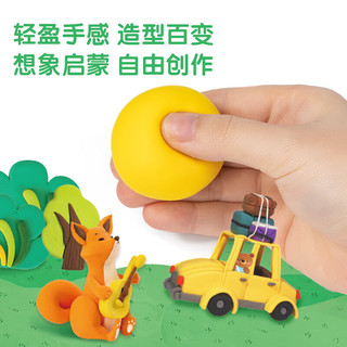 得力 24色超轻粘土 袋装 手工彩泥