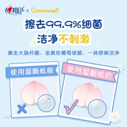 心相印 湿厕纸大耳狗IP款大包实惠装擦屁屁私处专用湿纸巾