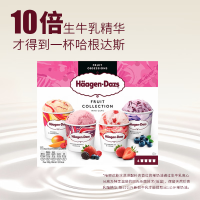 哈根达斯 水果系列冰淇淋 95ml*4盒
