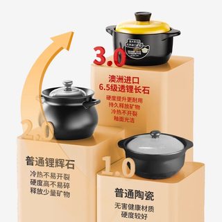 点典 耐高温陶瓷 砂锅炖锅