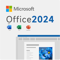 微软 一次买断 正版国行 微软office2024家庭版 永久激活office