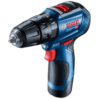 博世 GSB12V-30 无刷电机 双电+附件套装 充电冲击钻