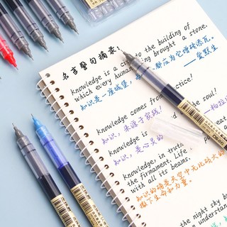 点石 DS-904 直液式走珠笔 黑色 0.5mm 中性笔