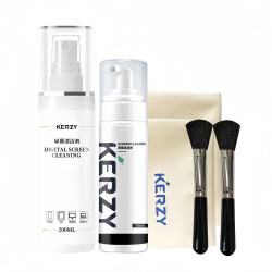KERZY 笔记本电脑屏幕清洁剂适用电脑屏幕手机平板眼镜等多场景使用清洁150ml泡沫+200ml喷雾清洁六合一