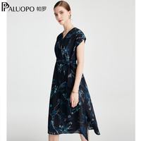  PALUOPO/帕罗 真丝 女士连衣裙