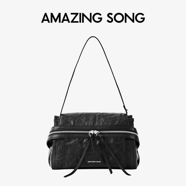 Amazing Song 头层植鞣皮 女士单肩斜挎包 礼盒  小包