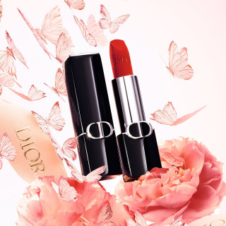 送礼佳品：Dior 烈艳蓝金口红丝绒999 赠：丰唇蜜001 2ml+真我香氛 5ml+迪奥精华水10ml